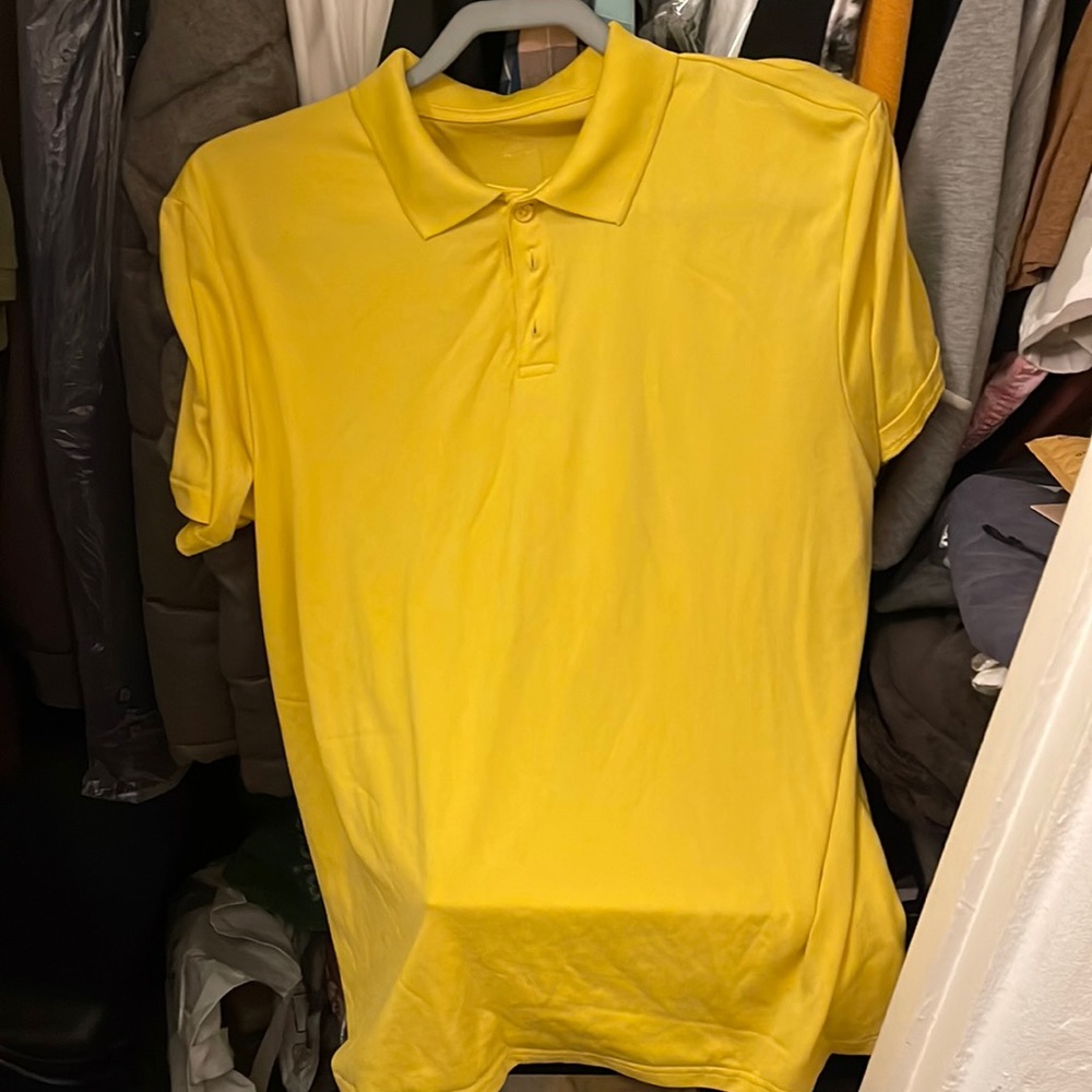 Polo, collar, half button
